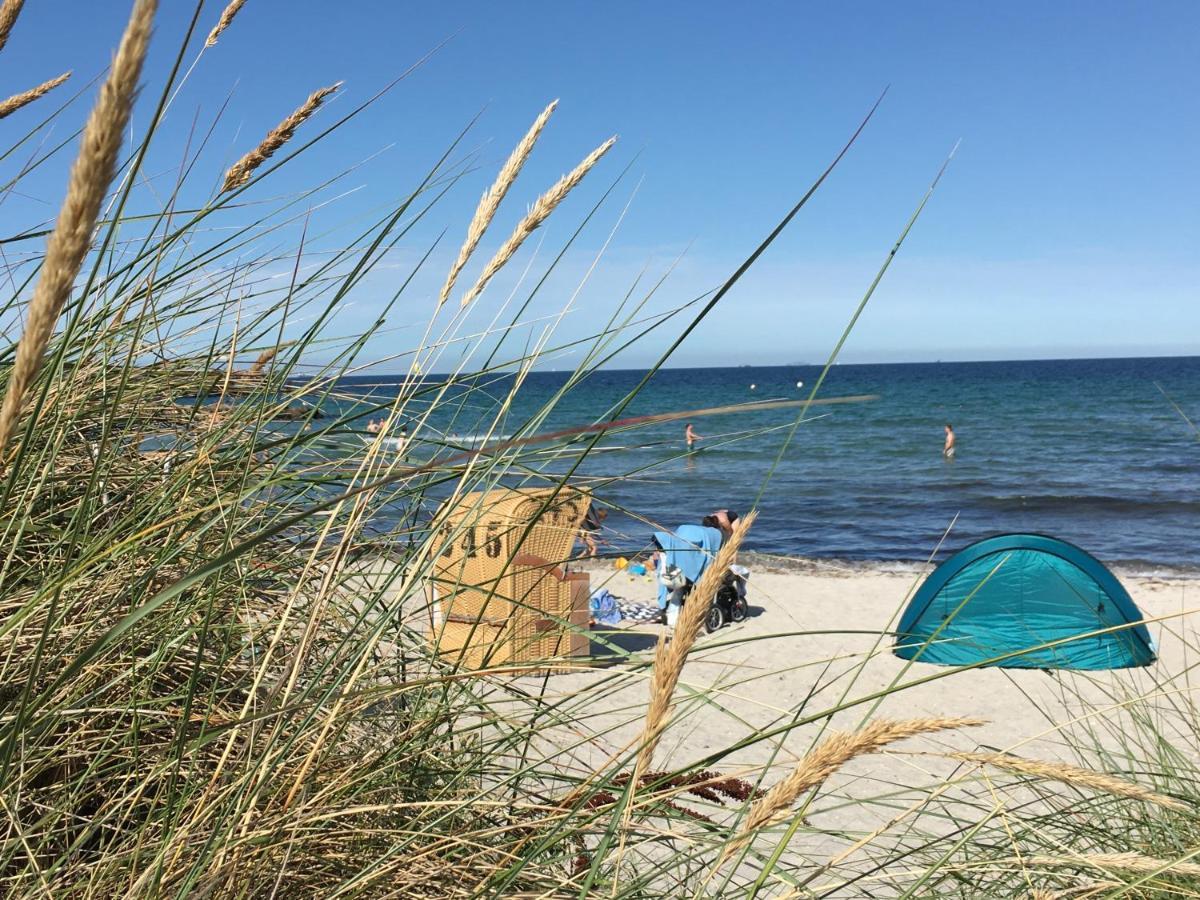 Ostsee-Entspannung, Fewo Direkt Am Meer Schonberger Strand Bagian luar foto
