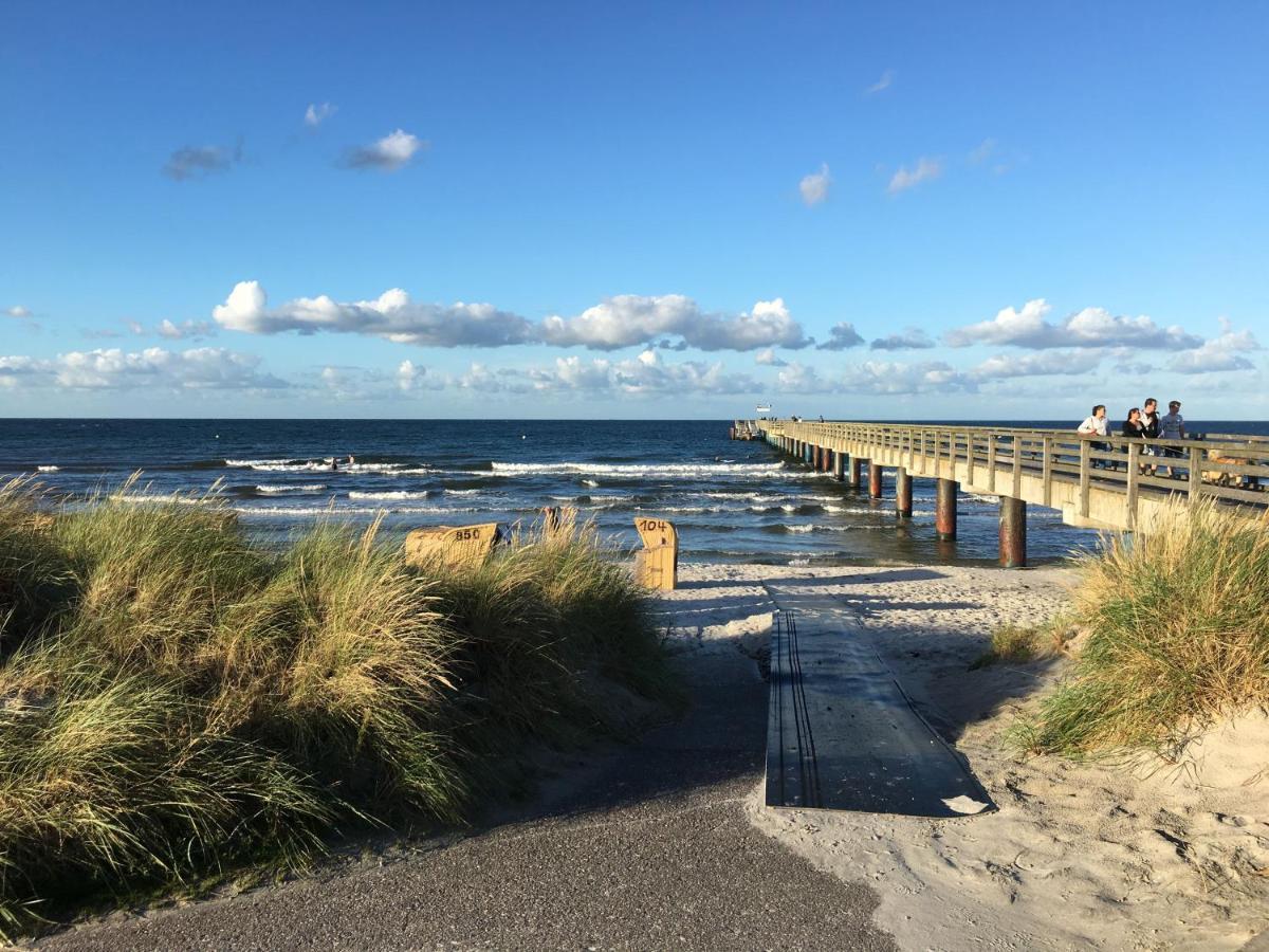 Ostsee-Entspannung, Fewo Direkt Am Meer Schonberger Strand Bagian luar foto