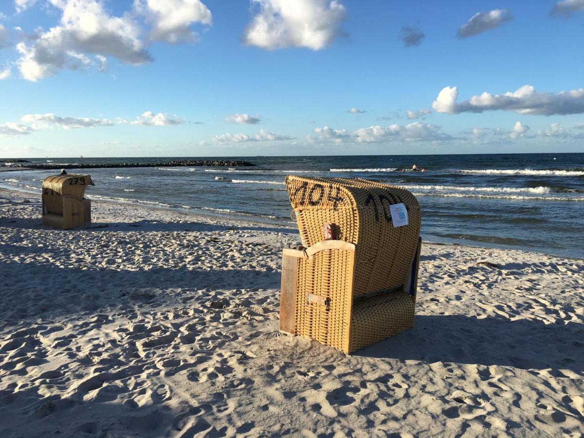 Ostsee-Entspannung, Fewo Direkt Am Meer Schonberger Strand Bagian luar foto